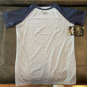 Brand New Youth Rawlings DriFit Baseball Shirt